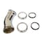 Thrifco Plumbing 1-1/2 Inch Chrome Plated Brass Slip Joint 45 Degree Elbow with 4400261 - alternate 1
